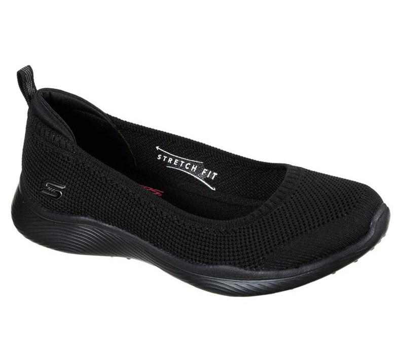 Skechers Microburst 2.0 - Be Iconic - Womens Slip On Shoes Black [AU-HF3735]